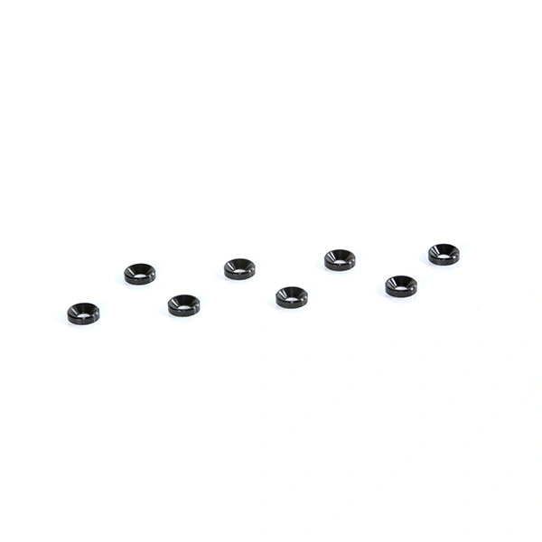 Black Countersunk Washers - 3mm Aluminum - Get It Done!